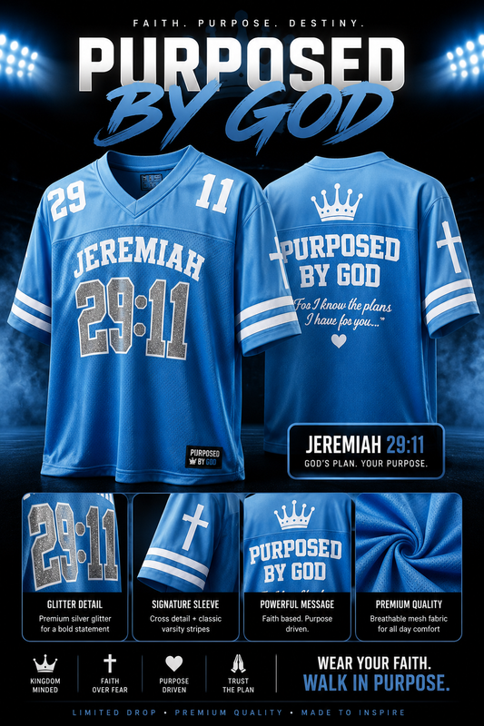 Purpose Player Jersey – Jeremiah 29:11
