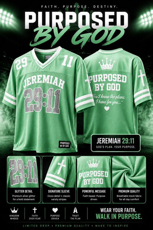 Purpose Player Jersey – Jeremiah 29:11