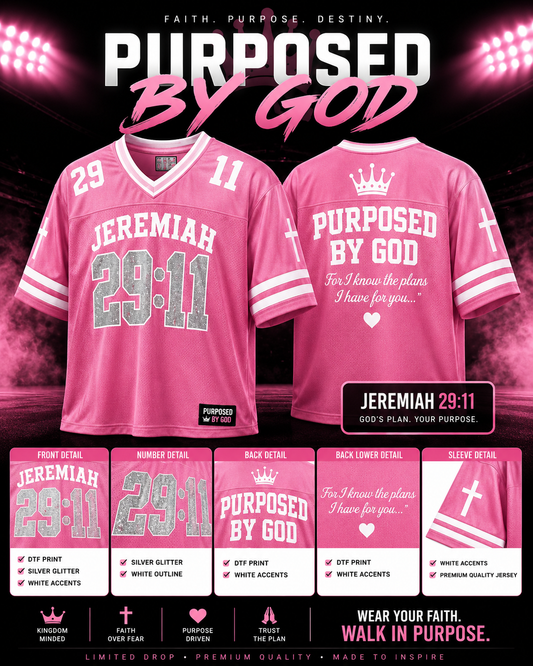 Purpose Player Jersey – Jeremiah 29:11