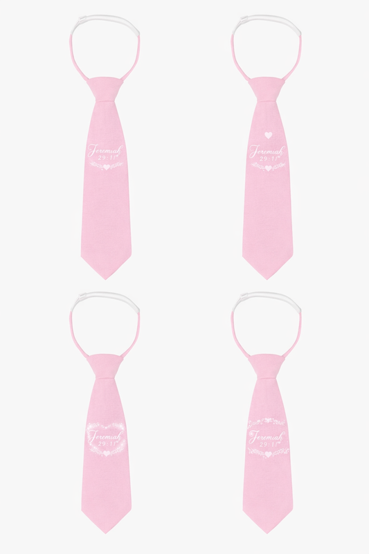 Purposed By God Pink Tie