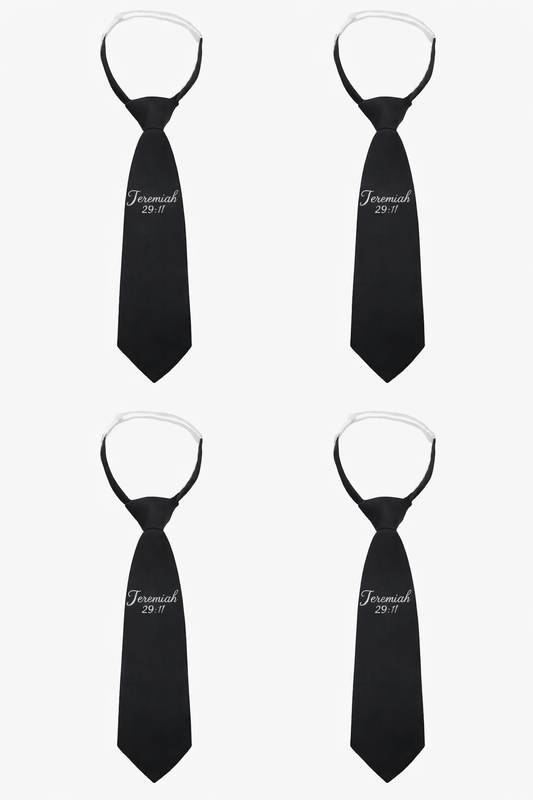 Purposed By God Black Tie